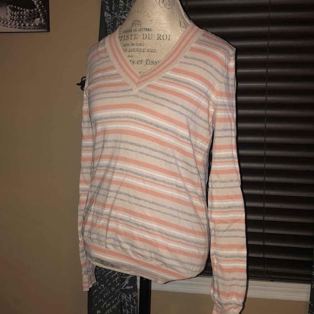 BCBGeneration Striped Sweater - Large